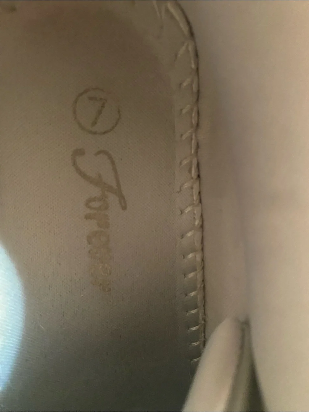 Silver Glitter Platform Soft sole sneaker